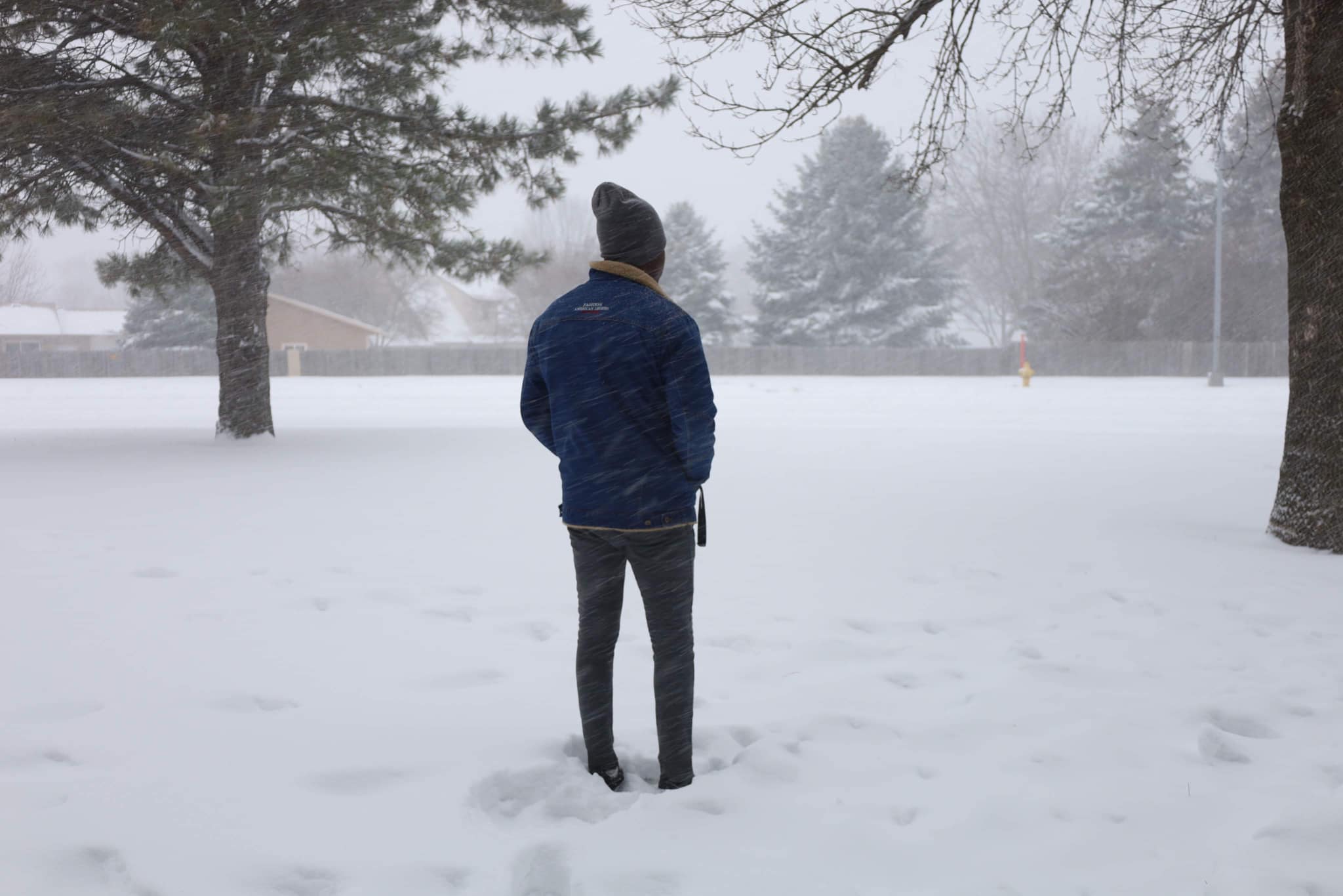 Snow background